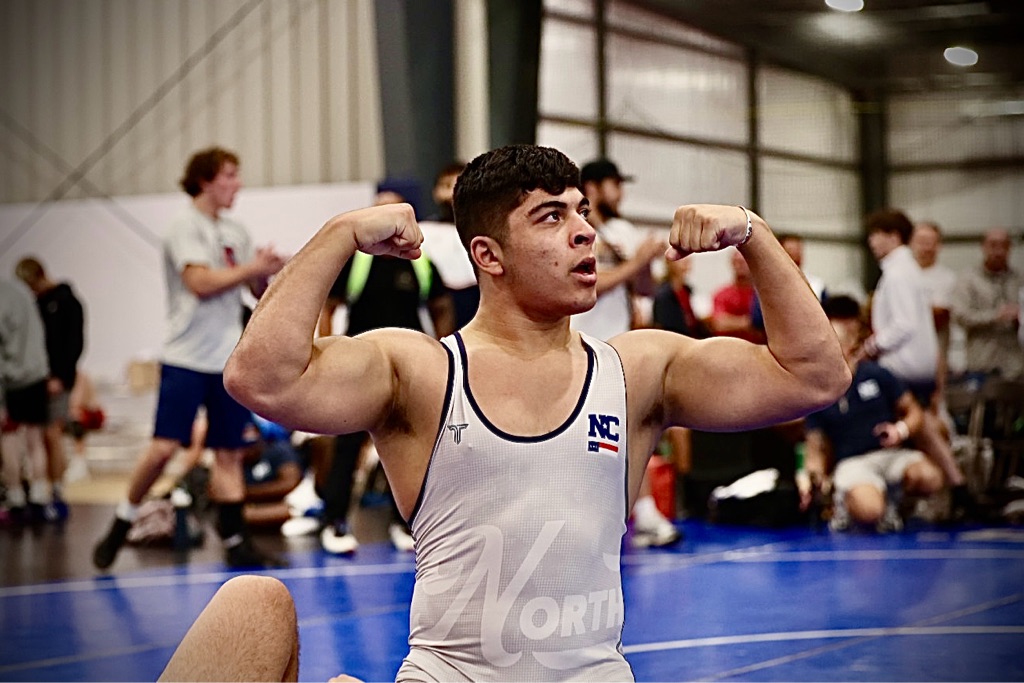Gavin Lopez celebrating victory at UCD 2025