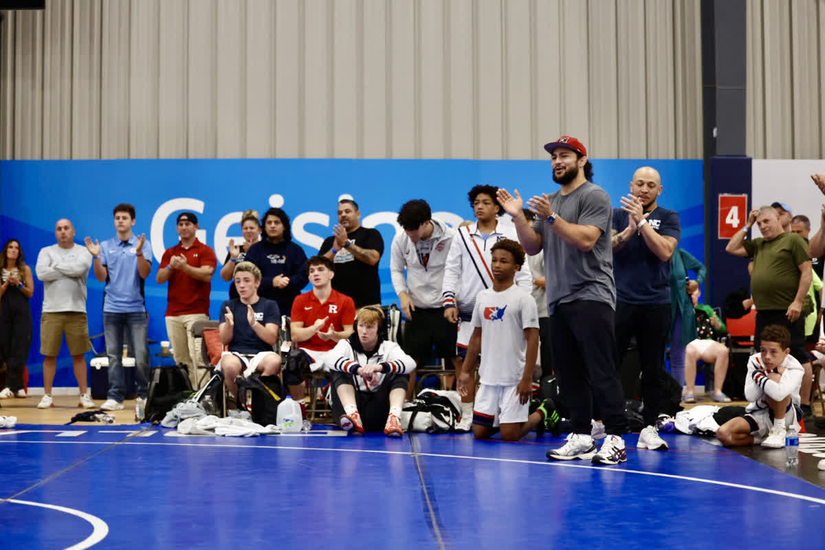 NC United team corner support at UCD 2025
